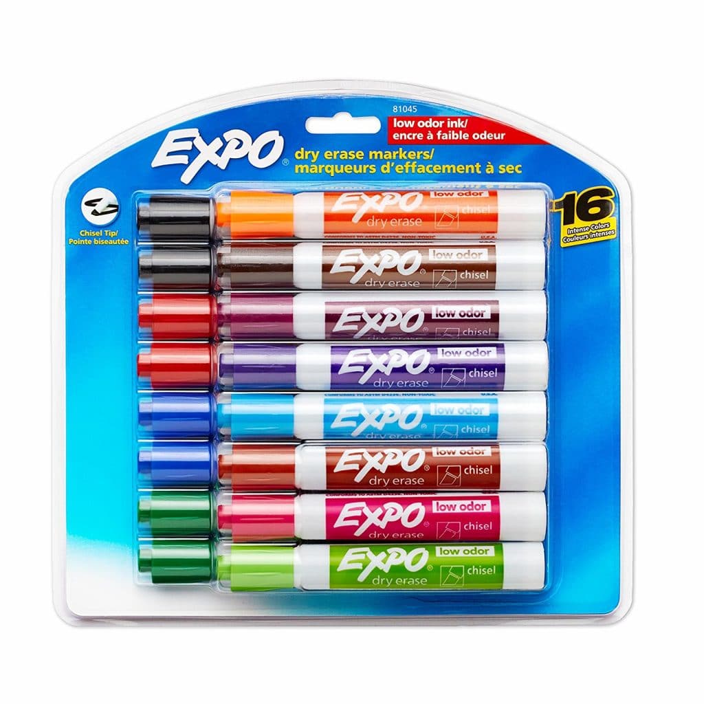 Expo 16 Pack Dry Erase Markers Only $7.44! (46% Off!)