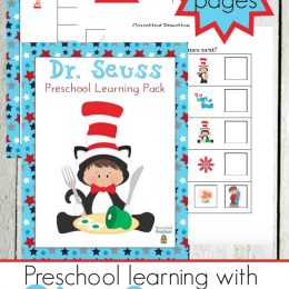 Free Dr. Seuss Preschool Printable Pack