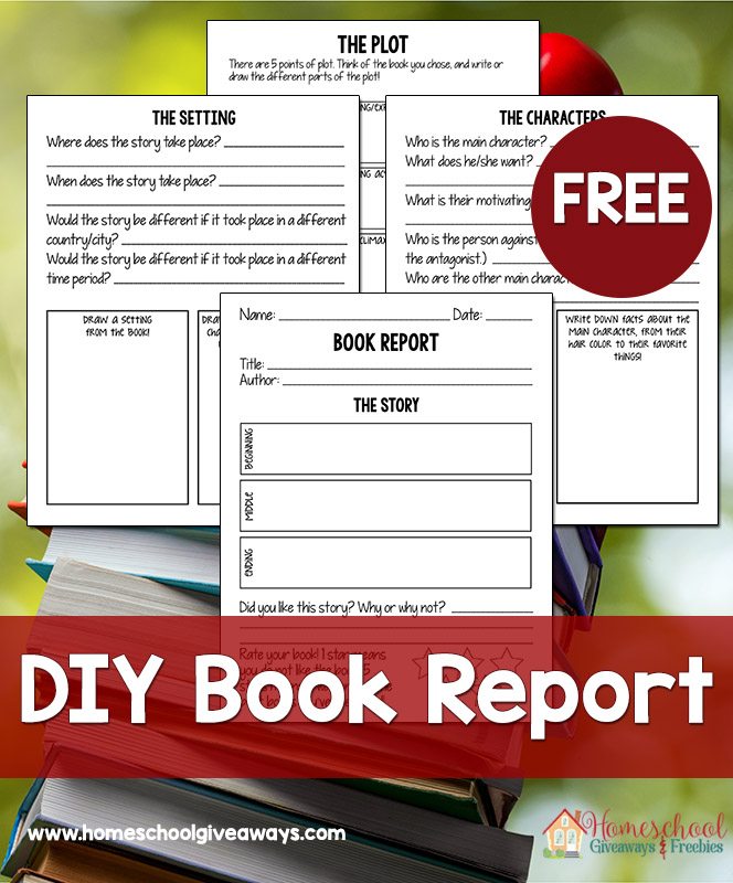 FREE DIY Book Report Kit ($4.99 Value!)