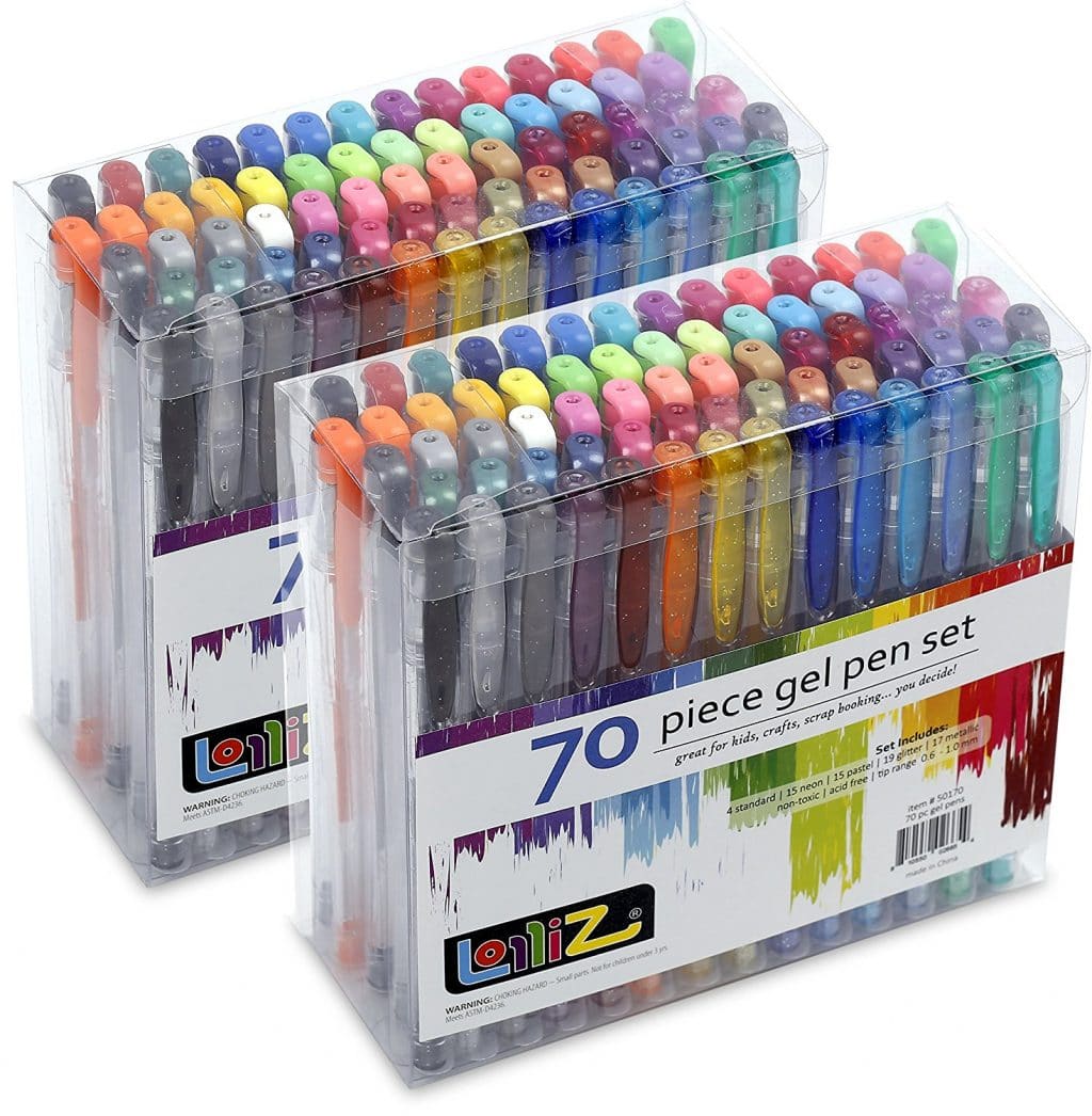 LolliZ 140 Gel Pen Set Only $12.99!