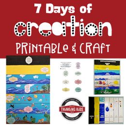 Free 7 Days of Creation Printable Craft