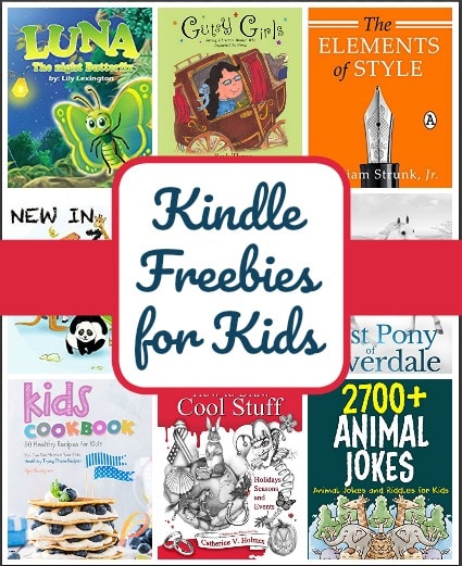 14 Kindle Freebies for Kids: Elements of Style, Animal Jokes, Kids Cookbook & More!