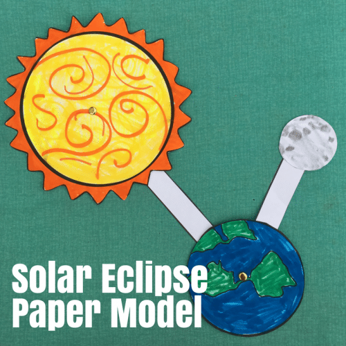 Free Solar Eclipse Paper Model