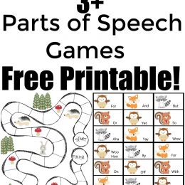 Free Parts of Speech Games