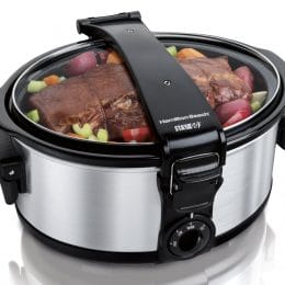 Hamilton Beach Stay or Go 6 Qt. Slow Cooker Only $23.60! (63% Off!)