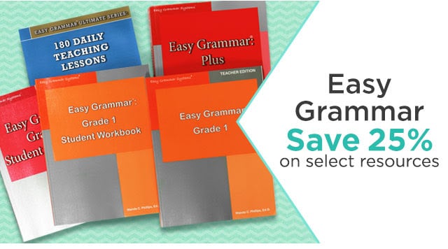 25% Off Easy Grammar Curriculum