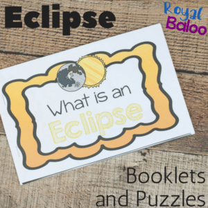 Free Solar Eclipse Mini-Book & Puzzles