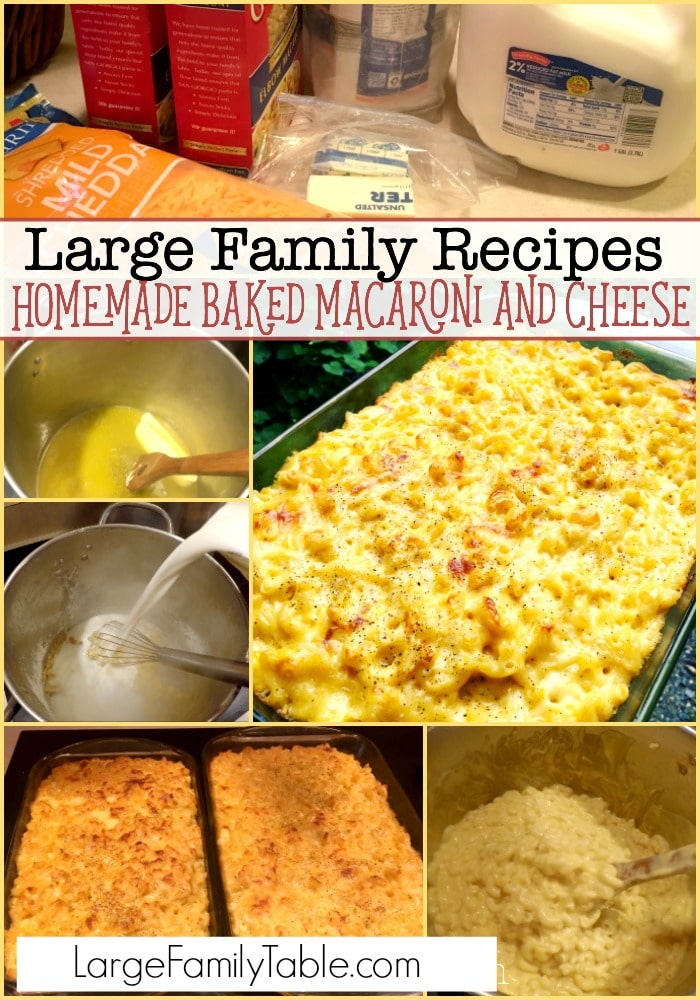 Homemade Baked Macaroni and Cheese