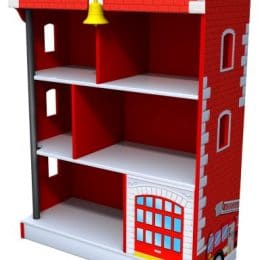Kidkraft Firehouse Bookcase Only $58.99! (Reg. $156!)