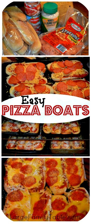 Easy Pizza Boat Recipe