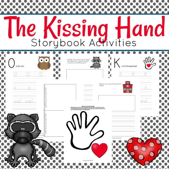 Free The Kissing Hand Printables