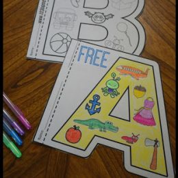 Free Alphabet Coloring Book