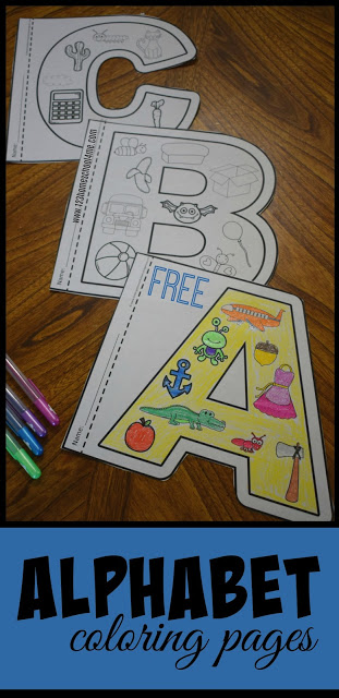 Free Alphabet Coloring Book