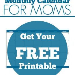 Free 2018 Monthly Calendar Printables