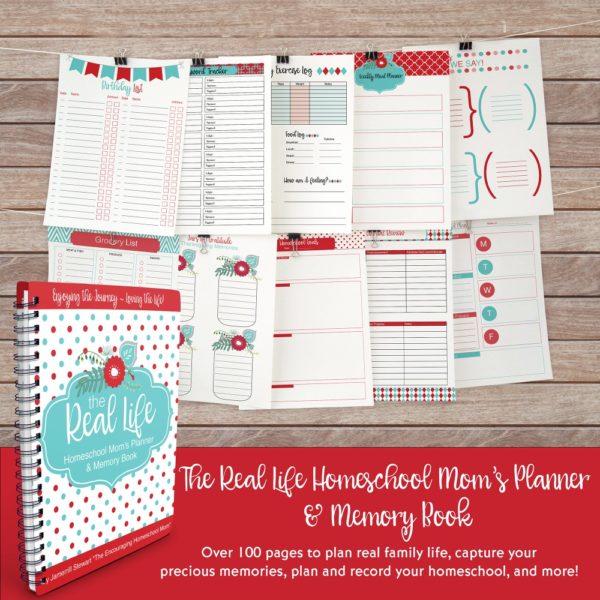 Real Life Homeschool Mom's Planner & Memory Book Only $12.49! (50% Off!)