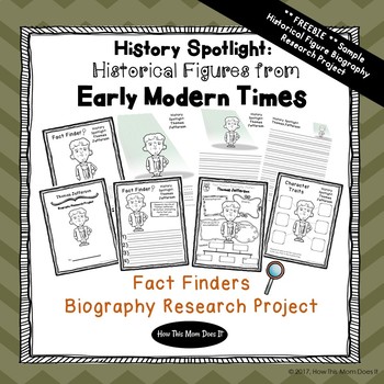 Free Thomas Jefferson Biography Report Printables