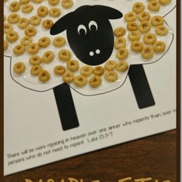 Free Parable of the Lost Sheep Printable Craft