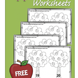 Free Apple Math Worksheets