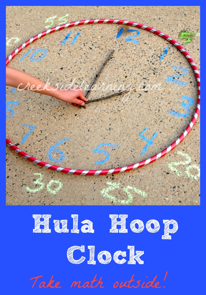 Hula Hoop Clock Activity