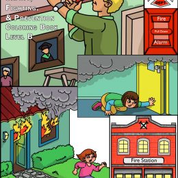 Free Fire Safety & Prevention Coloring Book