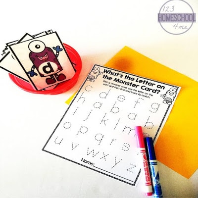 Free Letter Find & Trace Printables