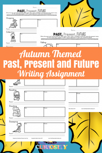 Free Fall Past, Present, & Future Writing Pack