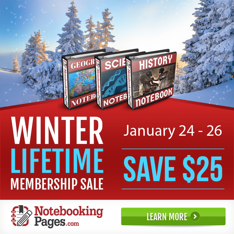 Notebooking Pages Lifetime Membership Sale - Save $25! (LIMITED TIME!)