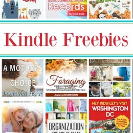 15 Kindle Freebies: Comprehensive Homeschool Records, Wisdom of Walt, & More!