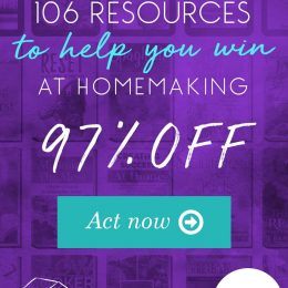 Ultimate Homemaking Bundle Flash Sale - Only $29.97! (97% Off!)