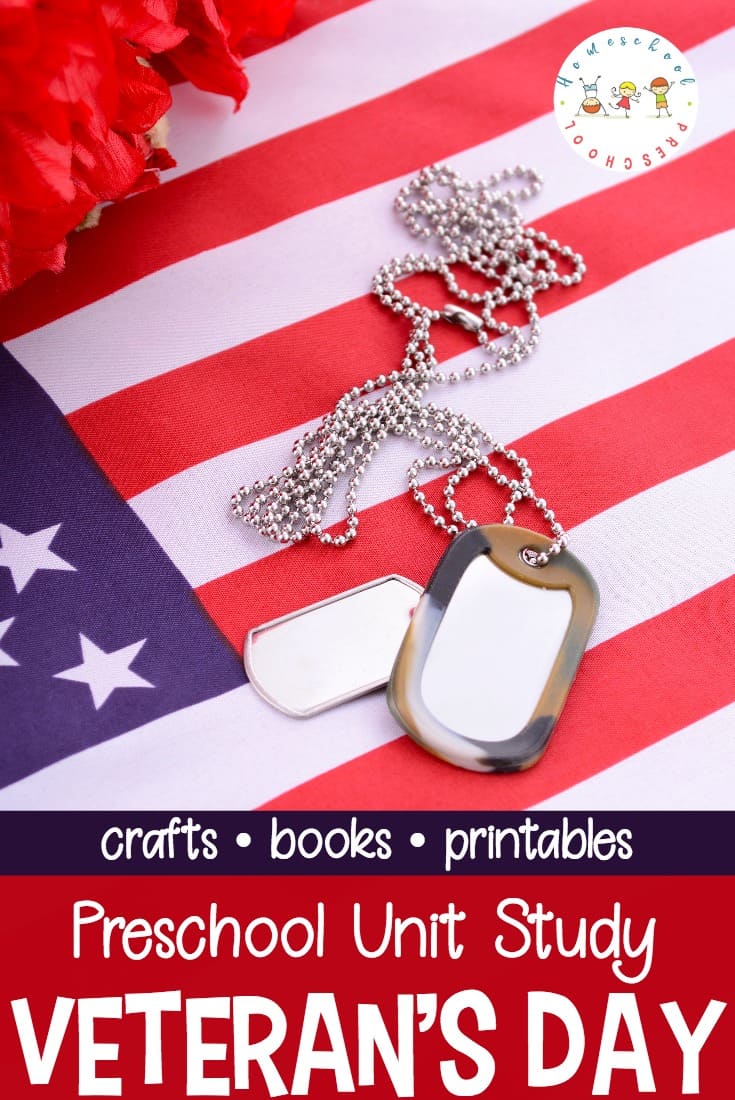 Free Veteran's Day Preschool Unit Study