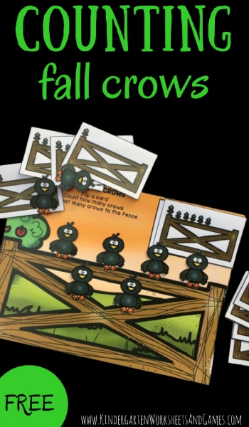 Free Fall Crows Counting Mats