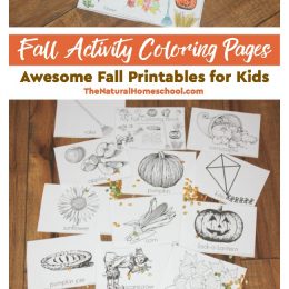 Free Fall Coloring Pages