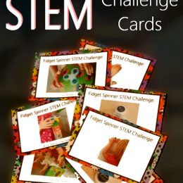 Free Fidget Spinner STEM Challenge Cards