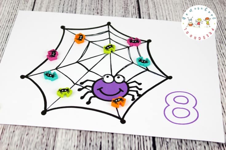 Free Spider Counting Mats