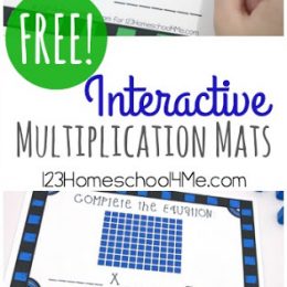 Free Interactive Multiplication Mats