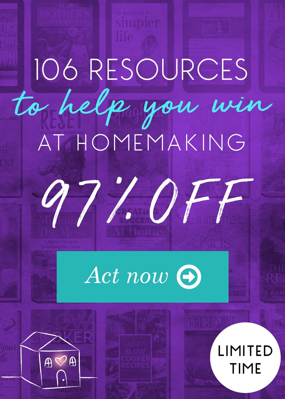 Ultimate Homemaking Bundle Flash Sale - Only $29.97! (97% Off!)