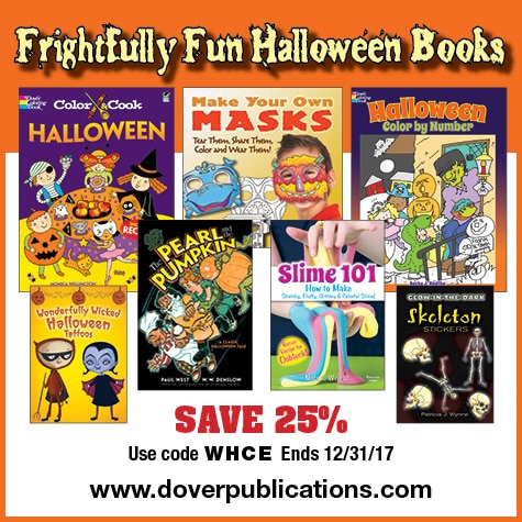 25% Off Dover Little Activity Books - Great Party Favors or Halloween Treats!