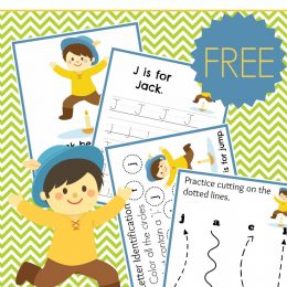 FREE JACK BE NIMBLE LEARNING PACK (Instant Download)