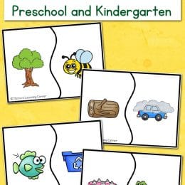 FREE RHYMING PUZZLE CARDS (Instant Download)