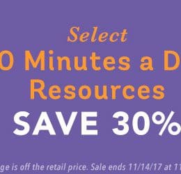30% Off 10 Minutes a Day Resources