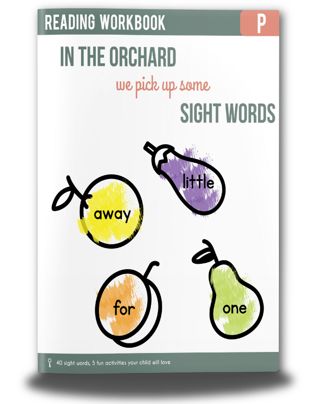 Free Sight Words Workbook (40 Pages)