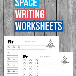 Free Space Handwriting Worksheets