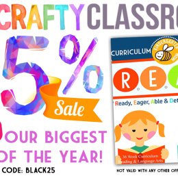 25% Off The Crafty Classroom Products - Best Prices of the Year!