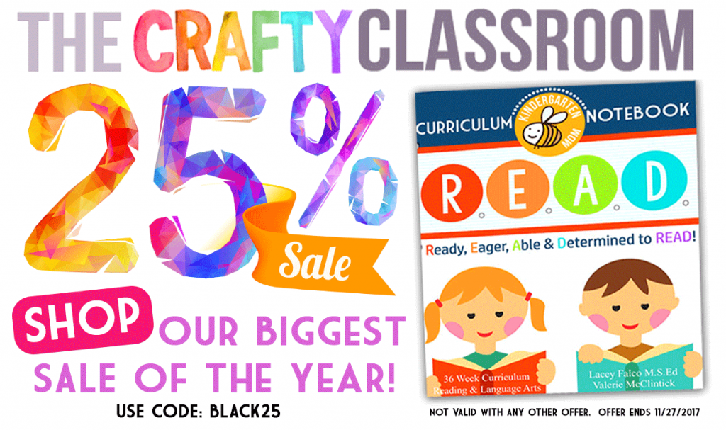 25% Off The Crafty Classroom Products - Best Prices of the Year!