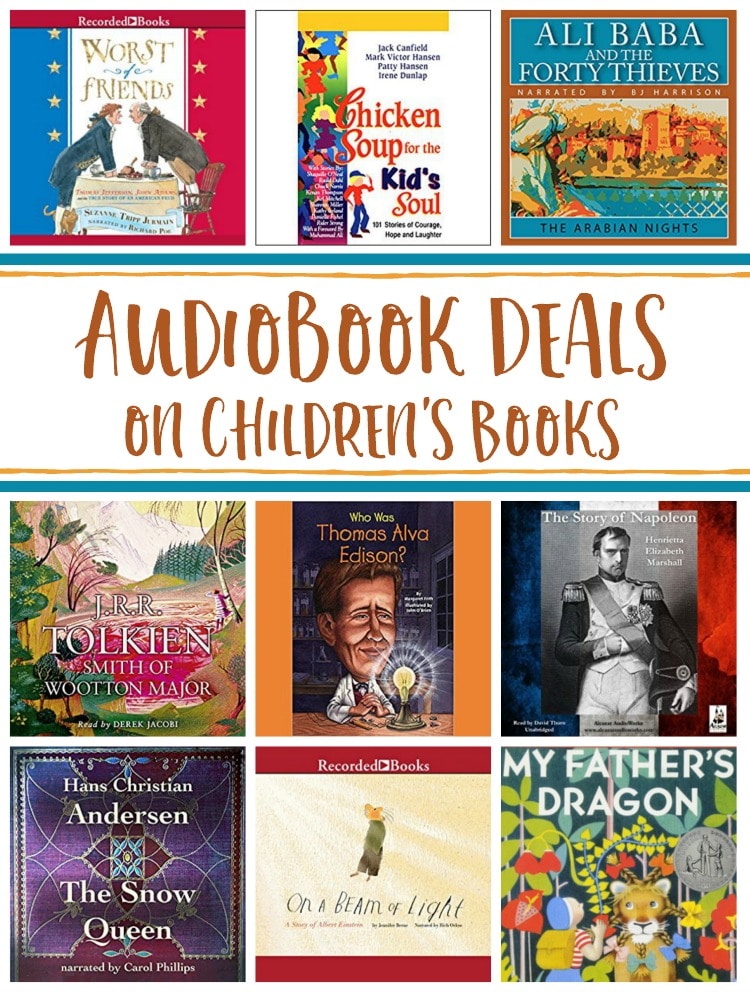 19 Audiobook Deals for Kids - My Father's Dragon, The Snow Queen, & More!