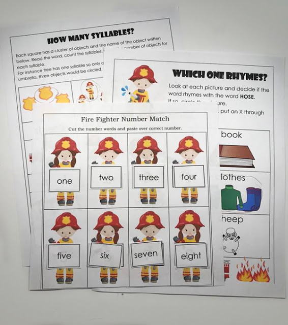 Free Fire Safety Worksheets