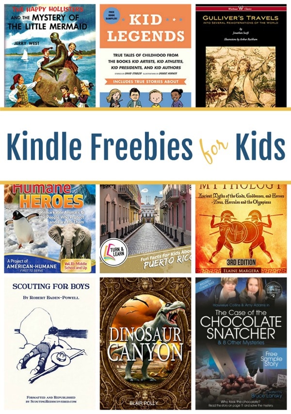 15 Kindle Freebies for Kids: Dinosaur Canyon, Kid Legends, & More!