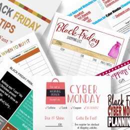 Free Black Friday/Cyber Monday Planning Kit