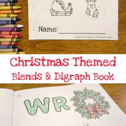 Free Christmas Blends & Digraphs Easy Reader Book