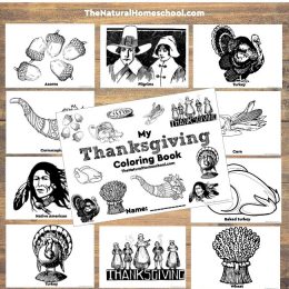 Free Thanksgiving Coloring Book